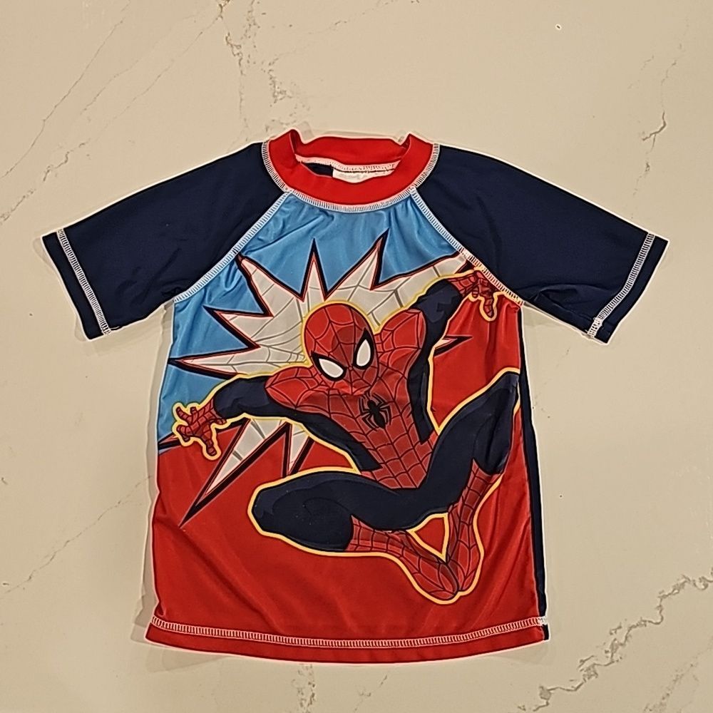 Marvel Spiderman Swim Shirt